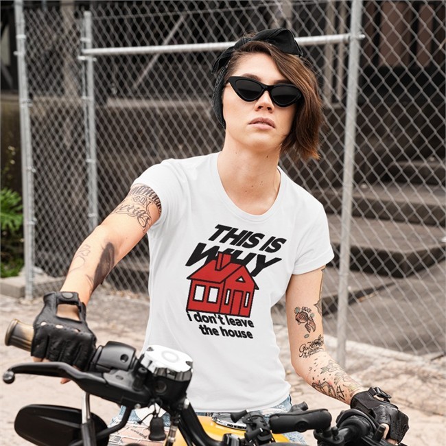 Bigcartel Merch Eleanor This Is Why I Don't Leave The House Shirt