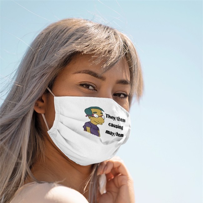 Milhouse Van Houten They Them Causing May Hem Edition Limited Sweatshirt Good Small Horce