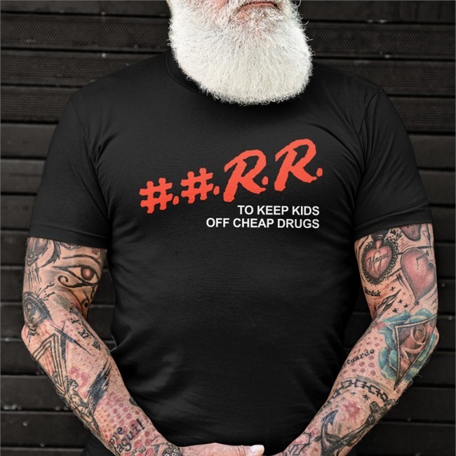Kankan Rr Merch ##Rr To Keep Kids Off Cheap Drugs Hooded Sweatshirt Kankanrr