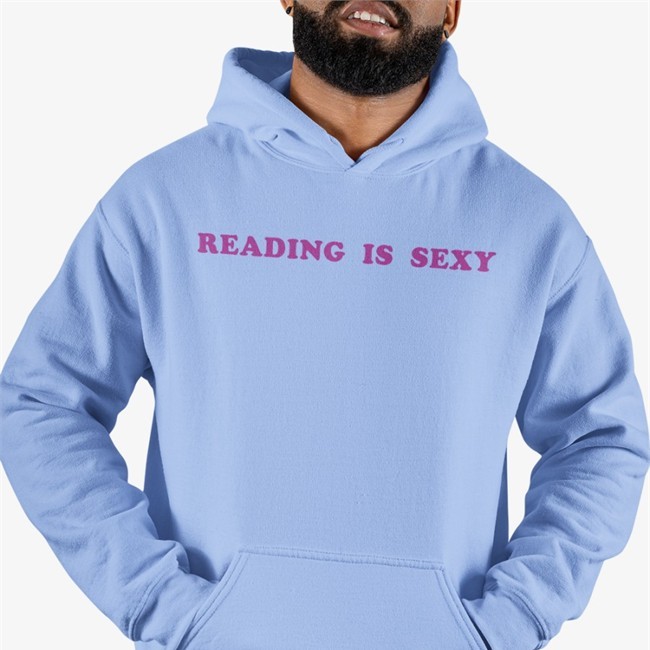Reading Is Sexy Shirt Romantic Blue