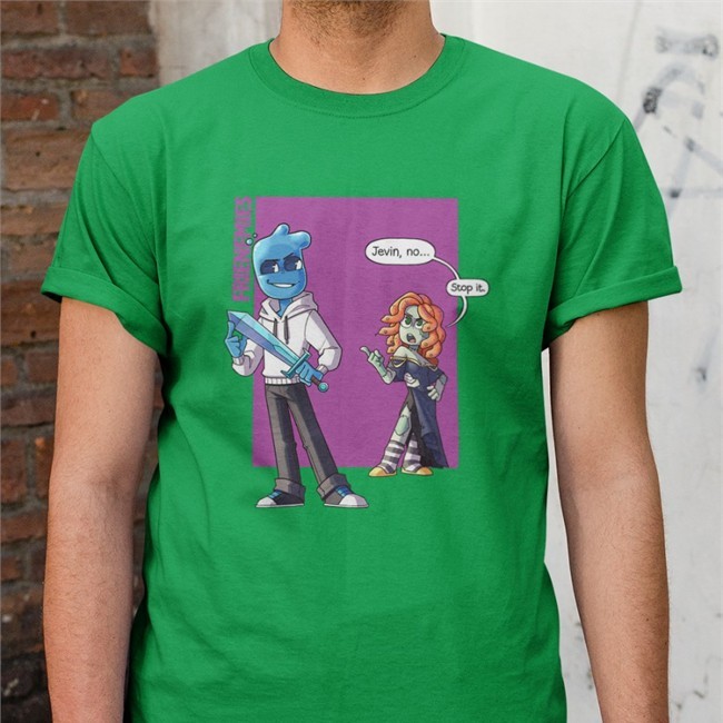 Zombie Cleo iJack-o-Lantern Merch iJevin And Cleo Frienemies Shirt