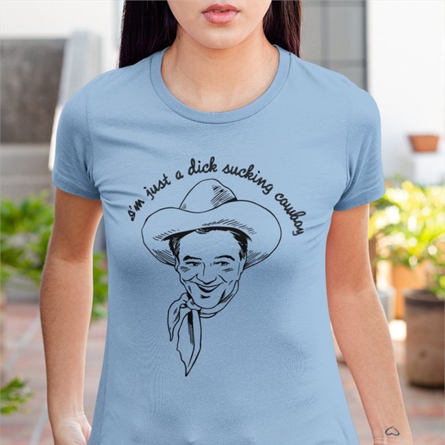 Shirts That Go Hard I'm Just A Dick Sucking Cowboy Long Sleeve Tee Shirtsthtgohard