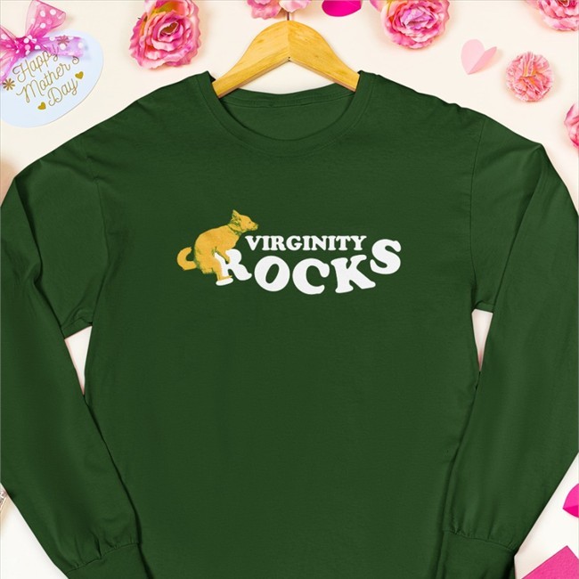 Virginity Rocks Dog Jade Tee Shirt Dannyduncan69 Danny Duncan Merchandise