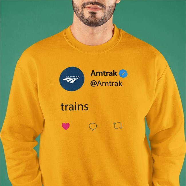 Amtrak Tweet Shirt