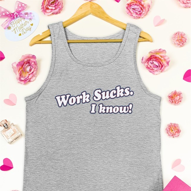 Barstool Sports Work Sucks I Know Tee Shirt Spittin' Chiclets Merch