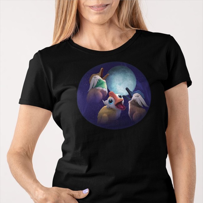 Gear Blizzard Merch World Of Warcraft Three Duck Moon New Shirt