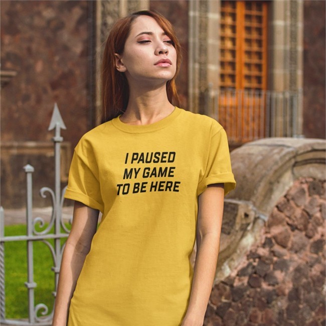 Corn I Paused My Game To Be Here T Shirt Luhblix