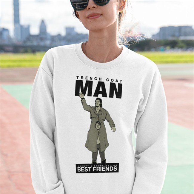 Trench Coat Man Tee Shirt
