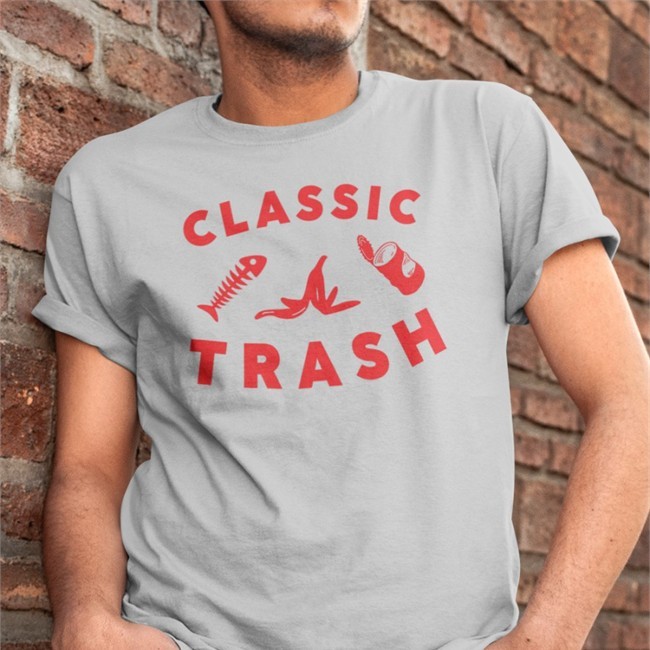 Topatoco Shop Classic Trash Hooded Sweatshirt Jesse Thorn