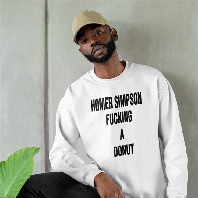 Shirts That Go Hard Homer Simpson Fucking A Donut Tee Shirt