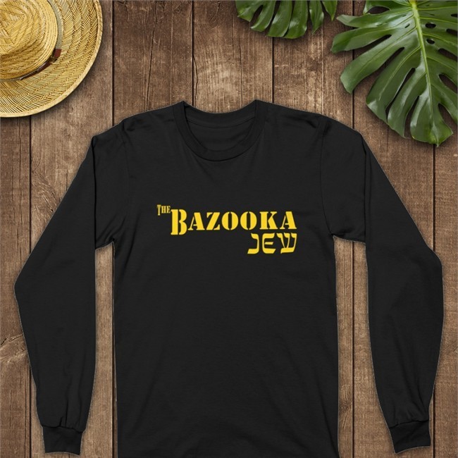 Spike Cohen The Bazooka Jew Shirt Black Spike Cohen The Bazooka Jew Hoodie Black