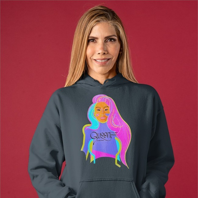 Queen Radio Nicki Minaj T Shirt Black