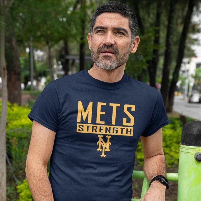Mets Strength New York Mets Tee Grey We Gotta Believe