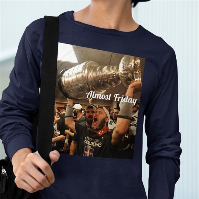 Almost Friday Logan O'connor Wins Stanley Cup Tee Shirt Colorado Avalanche