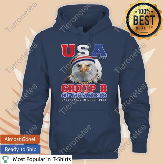 Usa 2022 Group B Co-Advancers Undefeated In Group Play Shirt Barstool Sports