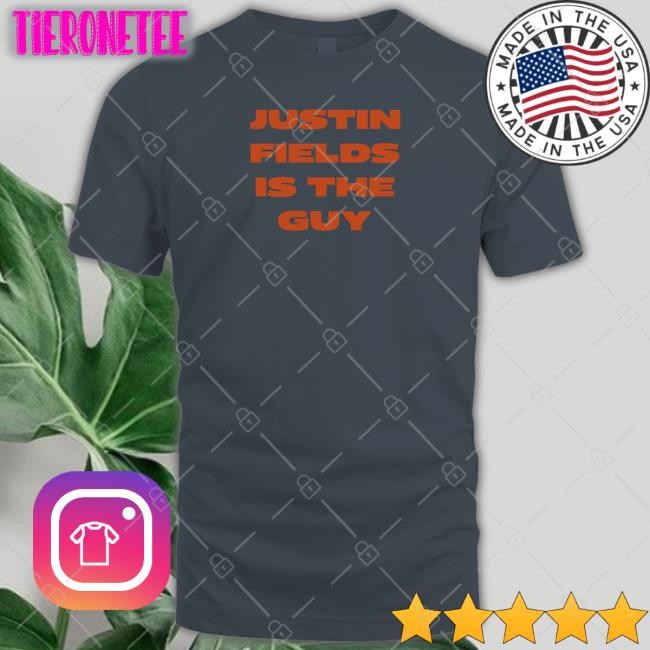 Barstool Chicago Sports Merch Store Shop Justin Fields Is The Guy T Shirt Barstoolsports
