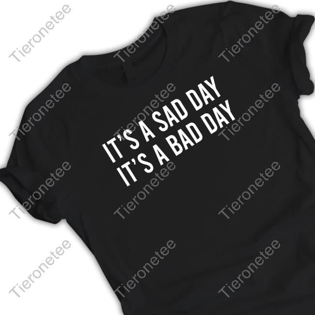 The Barstool Storel Sad Day Bad Day Long Sleeve T Shirt