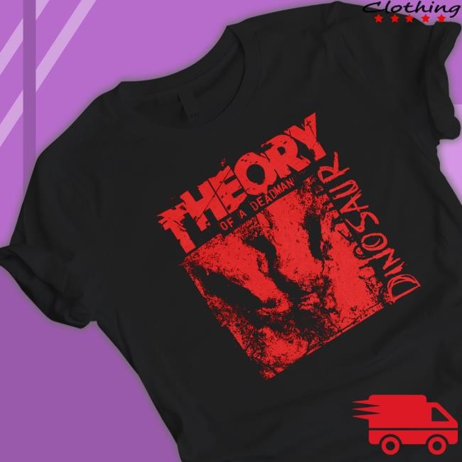 Official Theory dinosaur theory of a deadman merch shirt Long Sleeve Tee