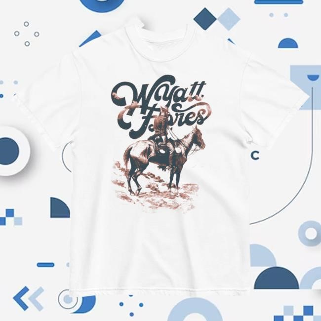 Wyatt Flores White Skeleton Horse Shirt – Wyatt Flores Merch Shop