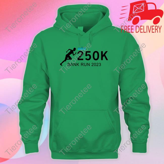 Official Silicon Valley Bank Svb 250K Bank Run 2023 Tee