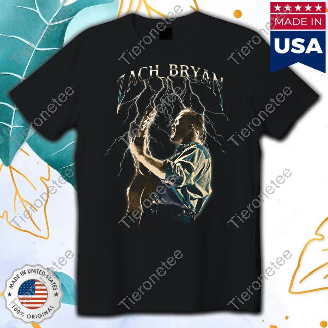 Official Zach Bryan Lightning Shirts