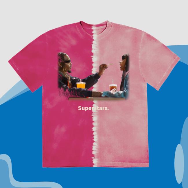 Cardiboffset Merch Superstars Tie Dye Tee Shirt