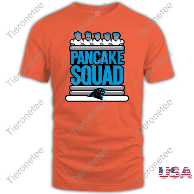 Official Carolina Panthers Pancake Squad Shirt #Keeppounding