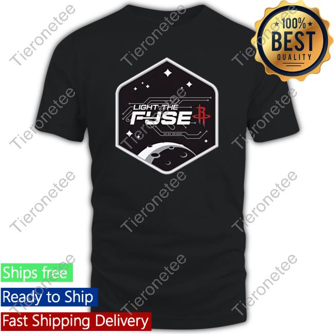 Rockets Houston Rockets Light The Fuse Mission Patch Sweatshirt