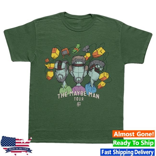 The Maybe Man Tour S/s Shirt - Green – AJR Store