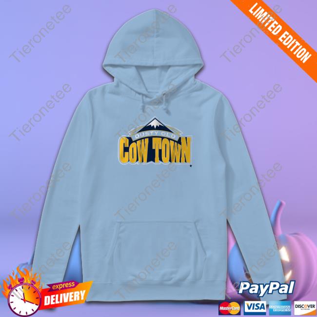 Dusty Old Cow Town T Shirt