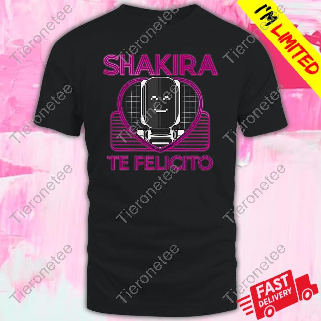 Shakira Merch Te Felicito Short-sleeved T-shirt