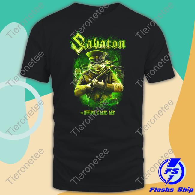 Store Sabaton Merch Attack Of The Dead Men Shirts