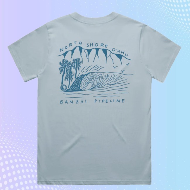 T&C Surf North Shore Banzai Classic Tee Tcsurf New Tee