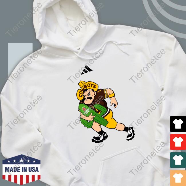 Wyoming Cowboy Football Wyoming Cowboys 12 Crewneck Sweatshirt Brownandgold