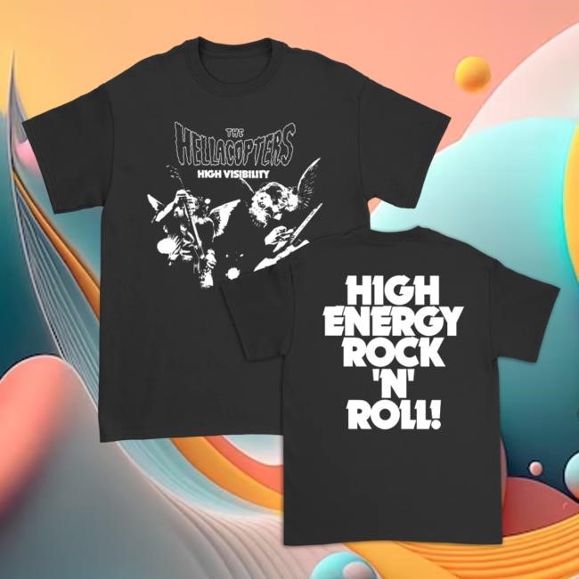 The Hellacopters - High Visibility T Shirt The Hellacopters Merch