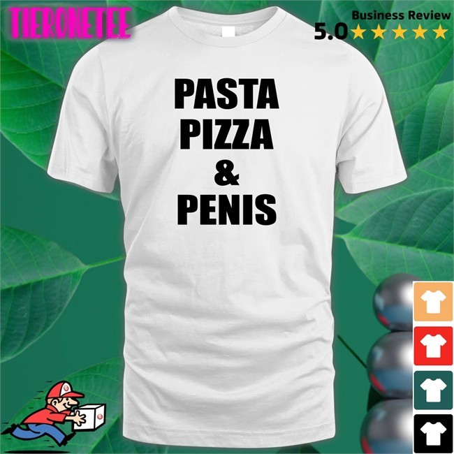 Shirts That Go Hard Pasta Pizza & Penis Unisex Sweatshirt