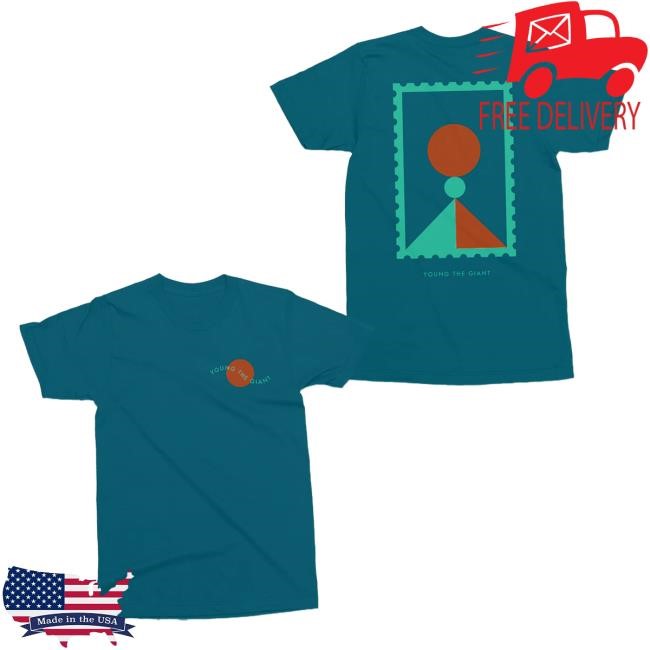 Stamp Blue New T-Shirt – Young the Giant