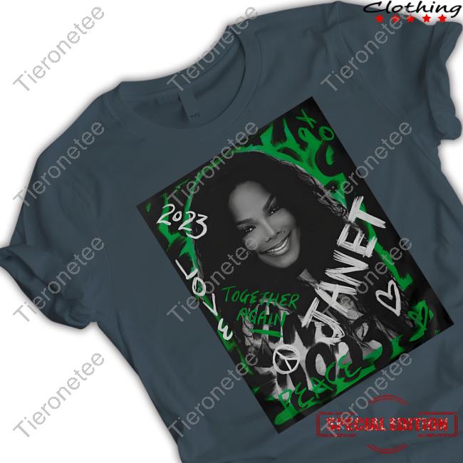 Janet Jackson Tour Janet 2023 Love Hooded Sweatshirt