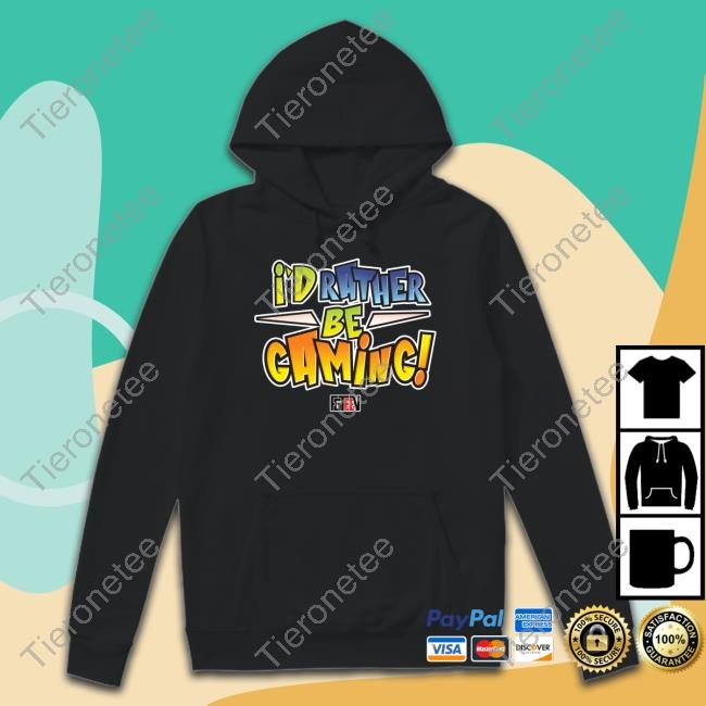 I'd Rather Be Gaming Sweatshirt