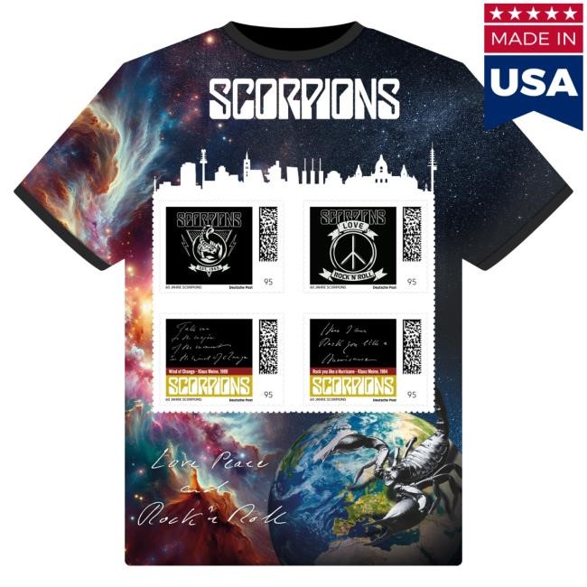 Scorpions Universe Shirt Scorpions Store Shop Merch Official