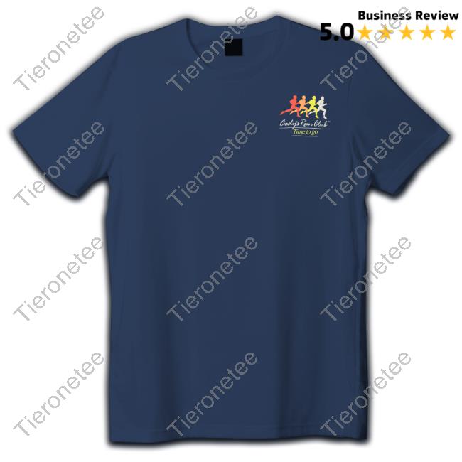Official Cody Ko Merch Cody's Run Club Time To Go Club Topaz Hoodie
