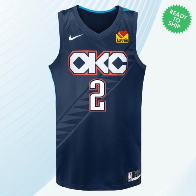 Shai Gilgeous-Alexander NBA Basketball City Edition | Oklahoma City OKC SGA 2025-26 NBA Basketball City Edition | NBA Thunder Shop