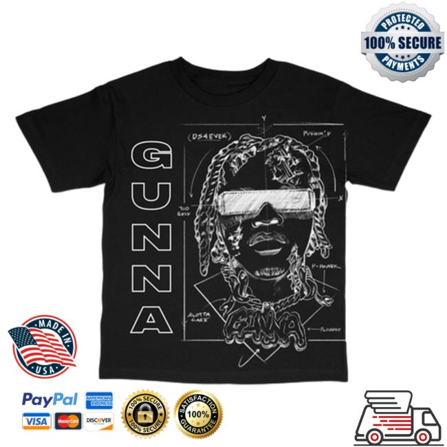 Young Thug Ds4ever Blueprint Tee