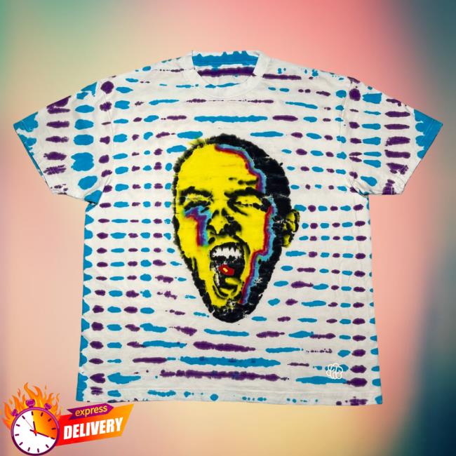 The Tie Dye Company Mac Top Shirt Blue / Purple
