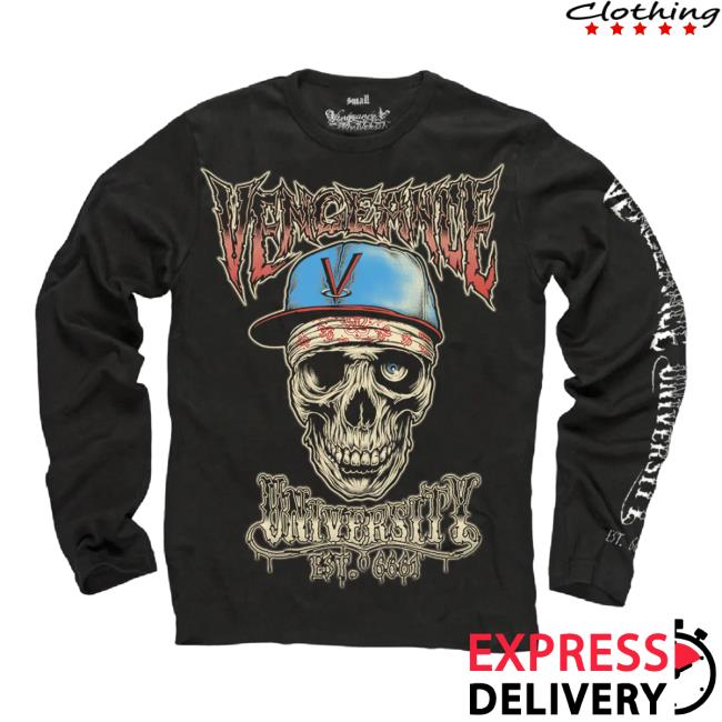 Vengeance University merch OG Zomby Long Sleeve