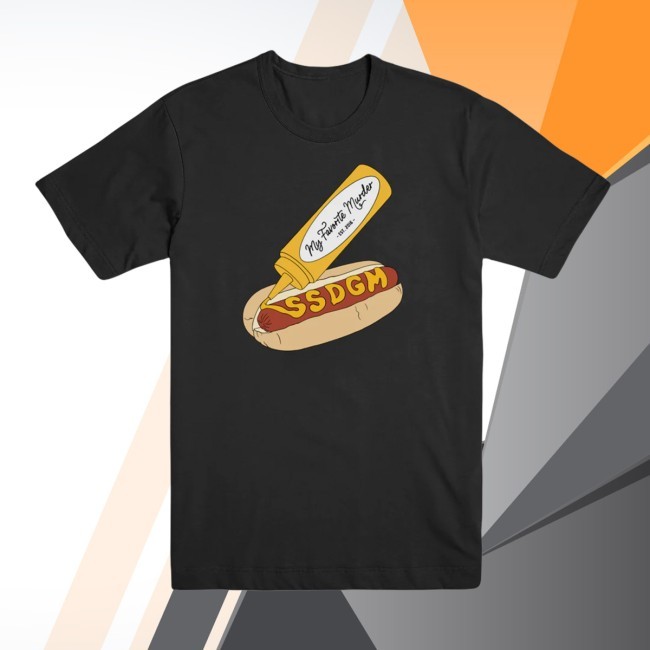 SSDGM Hot Dog Shirt Exactly Right Media Official Podcast Merchandise