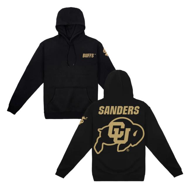 Shedeur Sanders Shop Store Clothing Merch University of Colorado Legendary Black BuFFs Shirt