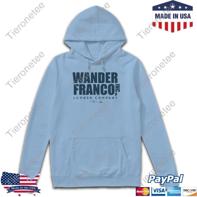 Official Rotowear Merch Wander Franco Lumber Company Tee Shirt