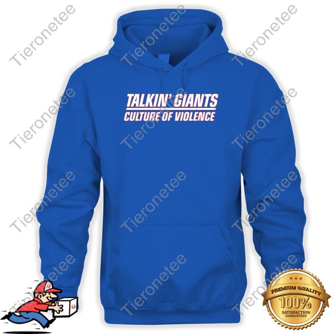 Official Jomboy Media Merch Talkin' Giants Culture Of Violence T Shirt