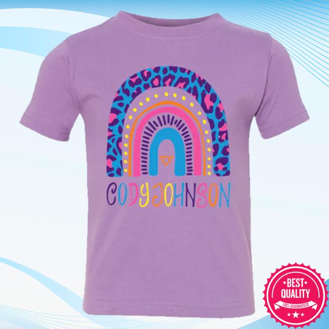 Official Cody Johnson Merch Store Cody Johnson Rainbow Youth Shirt Cody Johnson Apparel Clothing Shop CodyJohnson
